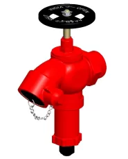 Pressure regulating hydrant valve