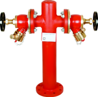 Wet Hydrant Double Outlet & Pumper